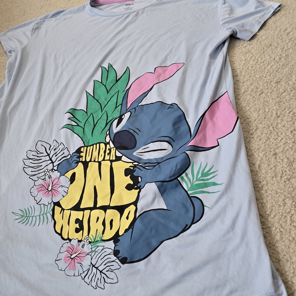 Weirdo STITCH Long PJ Sleep Tunic Top